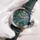 Replica Panerai Luminor Green Dial Green Leather Strap Watch Men (4)_th.jpg